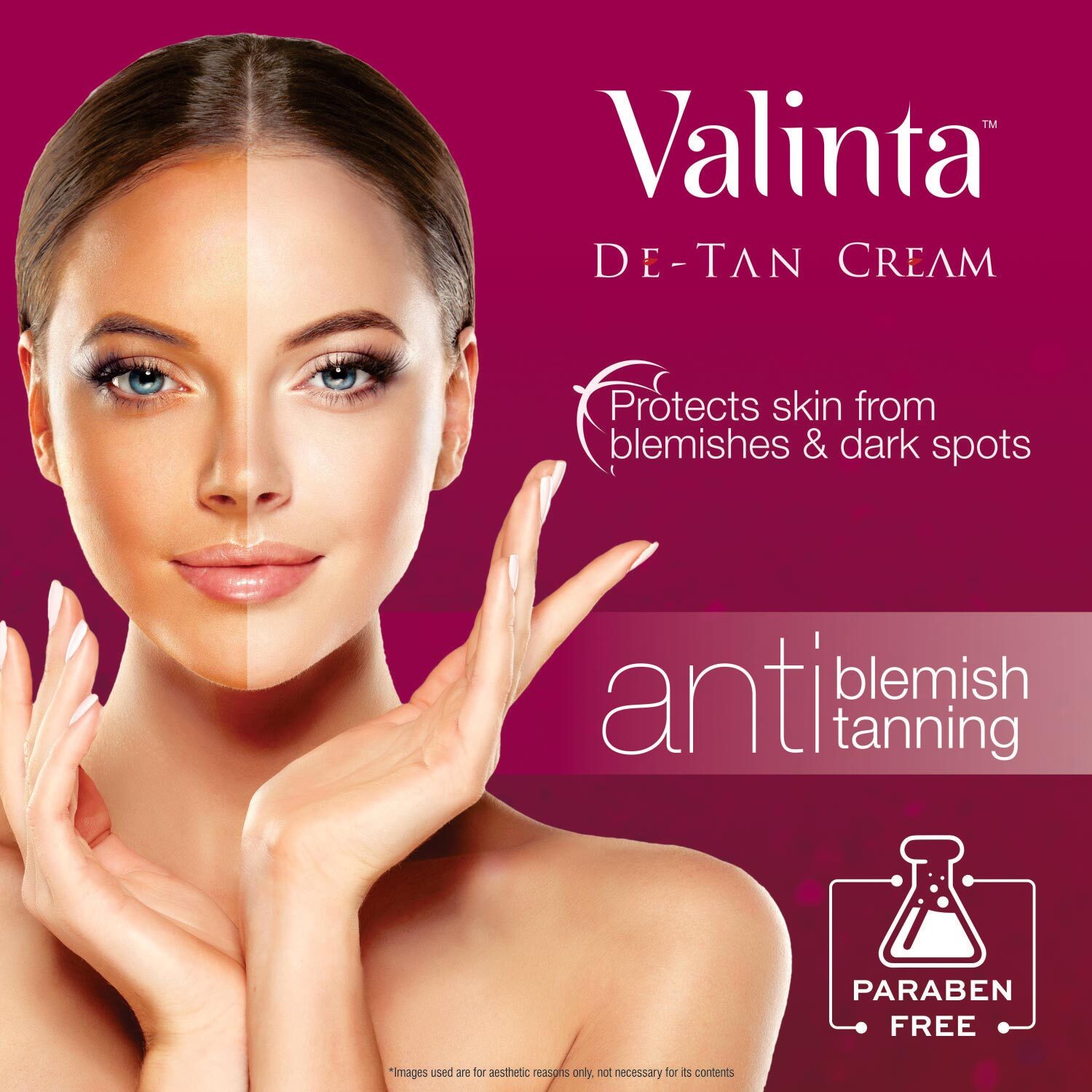 Valinta De Tan Cream 500 Ml - Age Group: 18 To Onwards