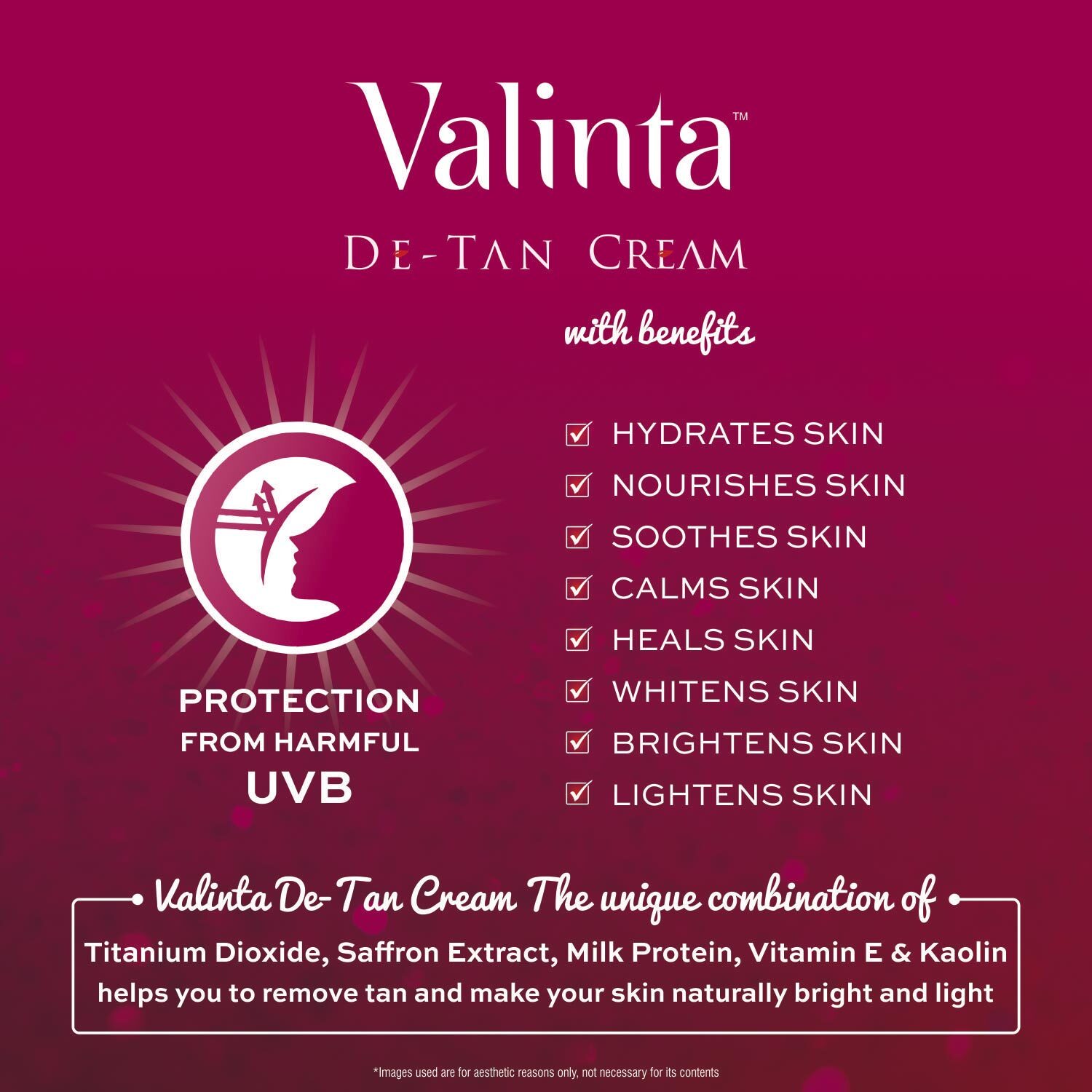 Valinta De Tan Cream 500 Ml - Age Group: 18 To Onwards