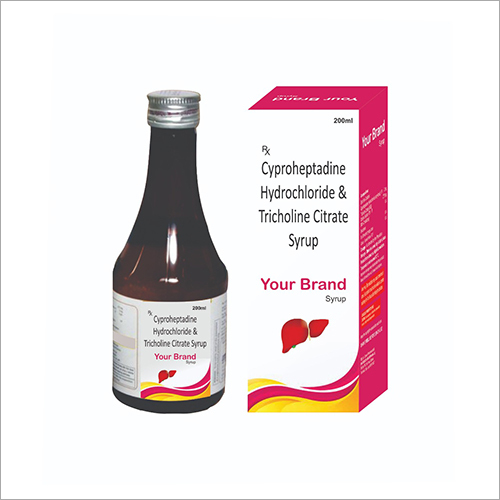 साइप्रोहेप्टाडिन हाइड्रोक्लोराइड और ट्राइकोलिन साइट्रेट सिरप सामान्य दवाएं