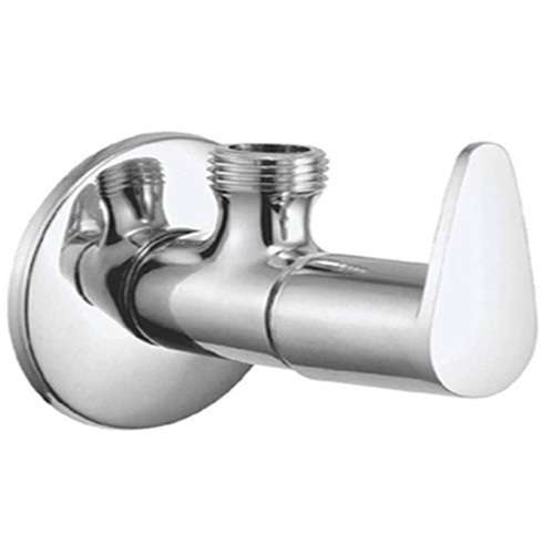 Angle Cock Ss - Stainless Steel, 15 Mm Size | Ceramic Disc Fitting With Quarter Turn Box Packing For Efficient Water Control