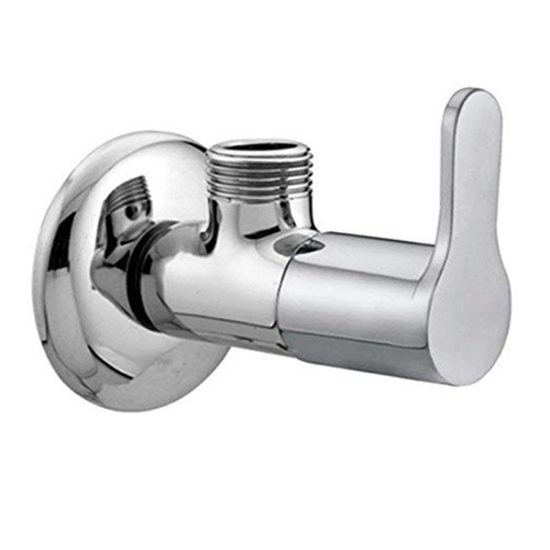 Angle Cock Ss - Stainless Steel, 15 Mm Size | Ceramic Disc Fitting With Quarter Turn Box Packing For Efficient Water Control