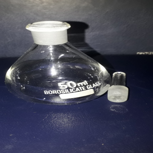 Trasparant Specific Gravity Bottle