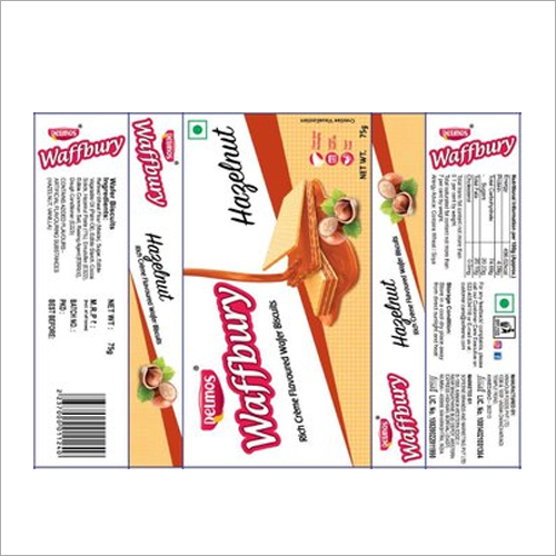 75Gm Delmos Waffbury हेज़लनट प्रिंटेड पैकेजिंग पाउच हार्डनेस: सॉफ्ट