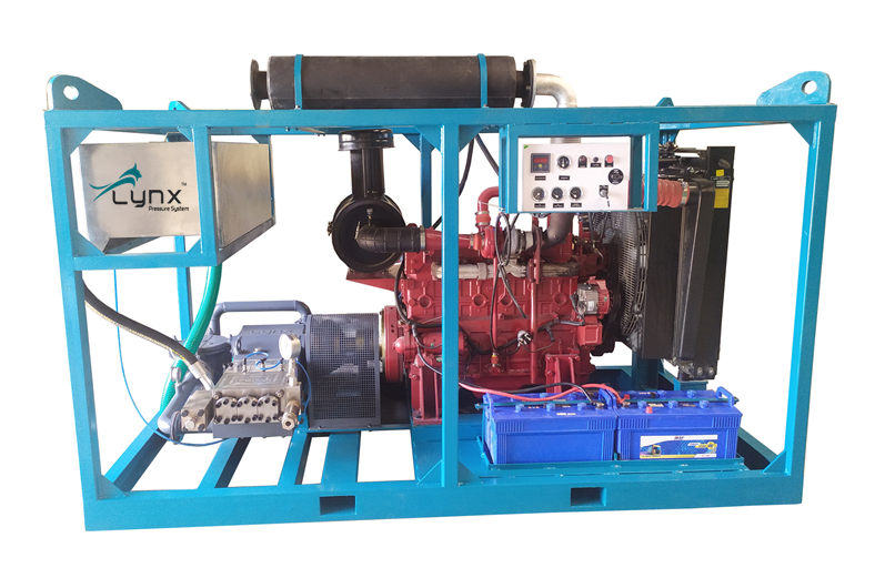 High Pressure Hydro Jetting Machines - Color: Blue
