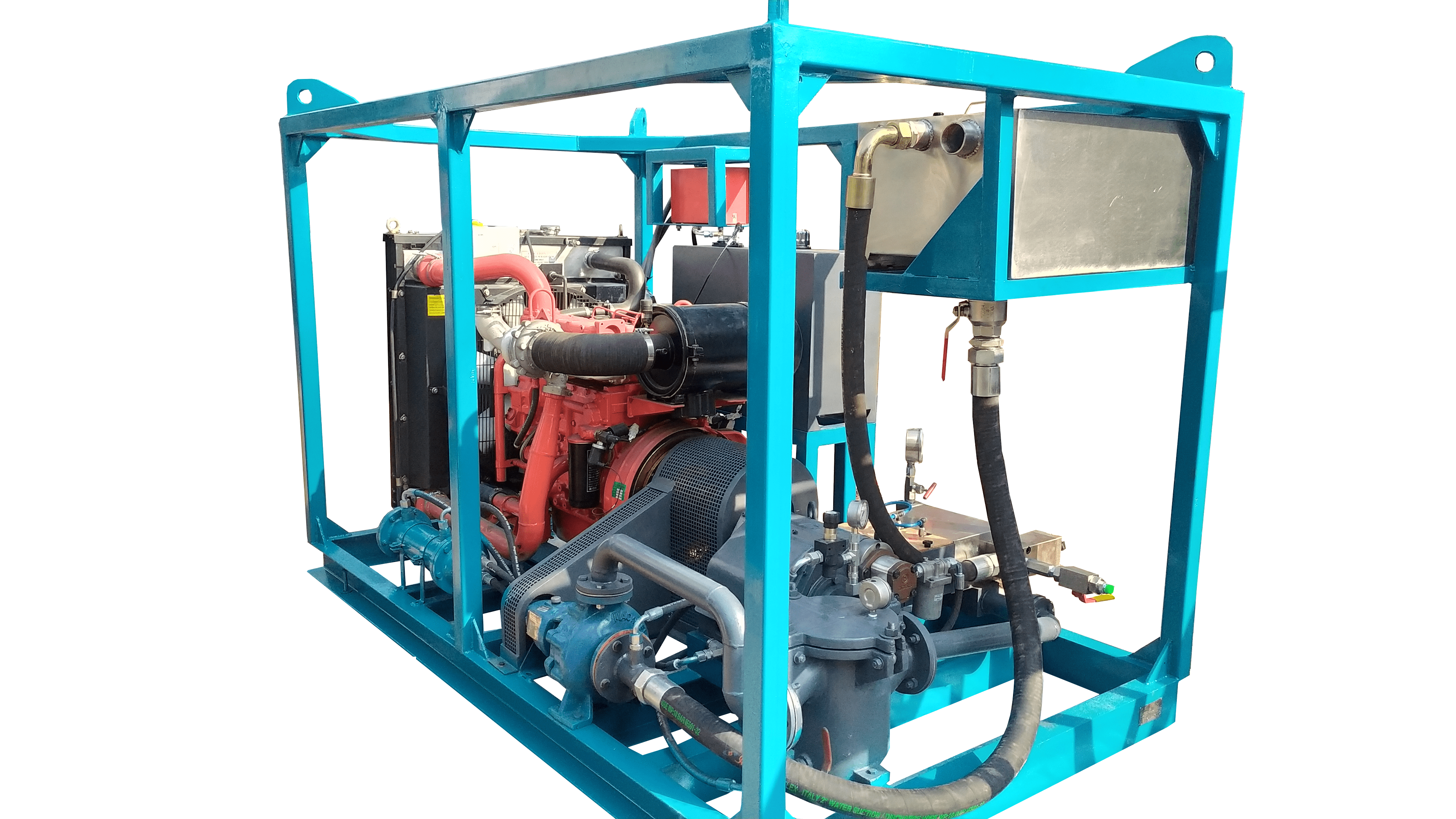 High Pressure Hydro Jetting Machines - Color: Blue