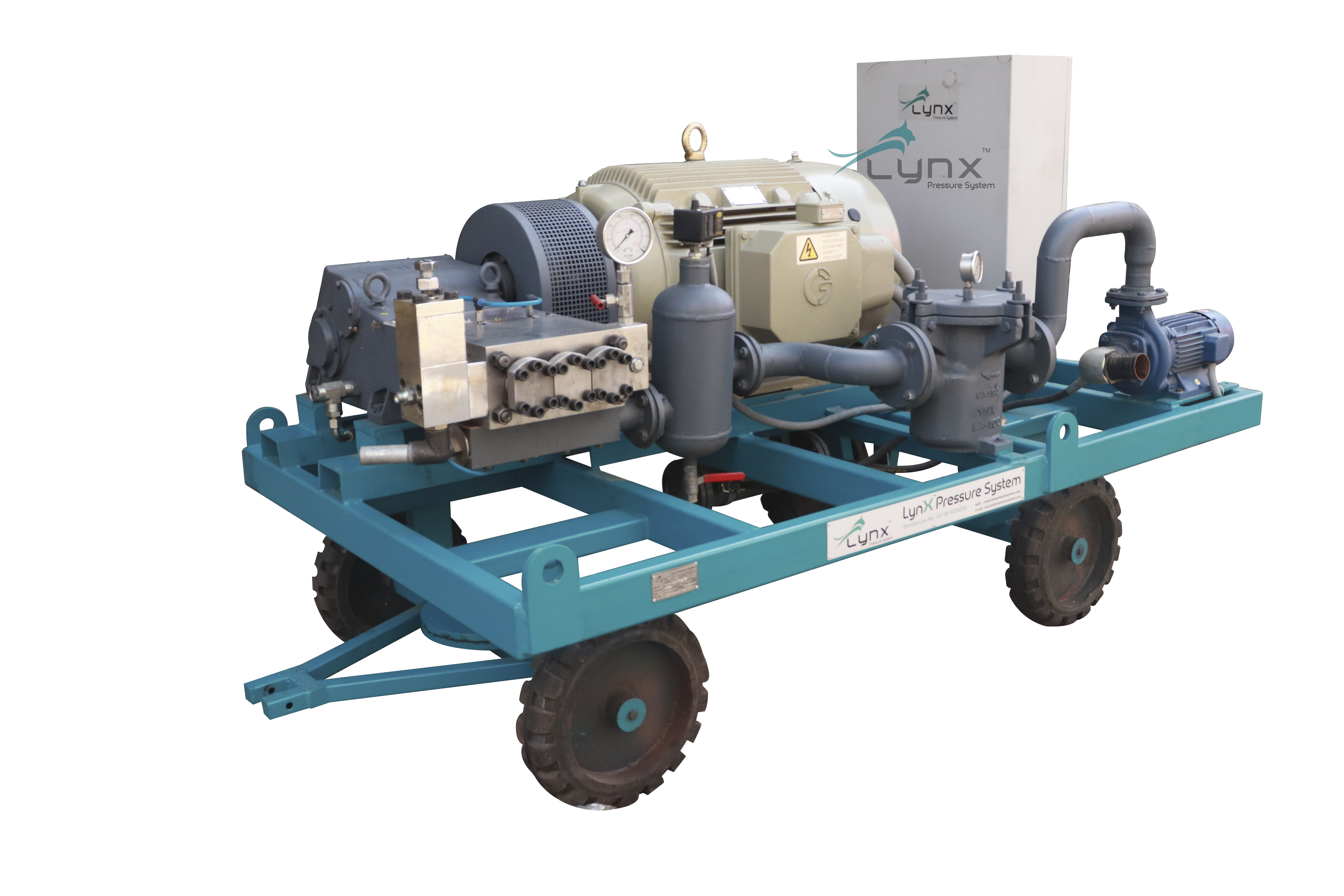 High Pressure Hydro Jetting Machines - Color: Blue