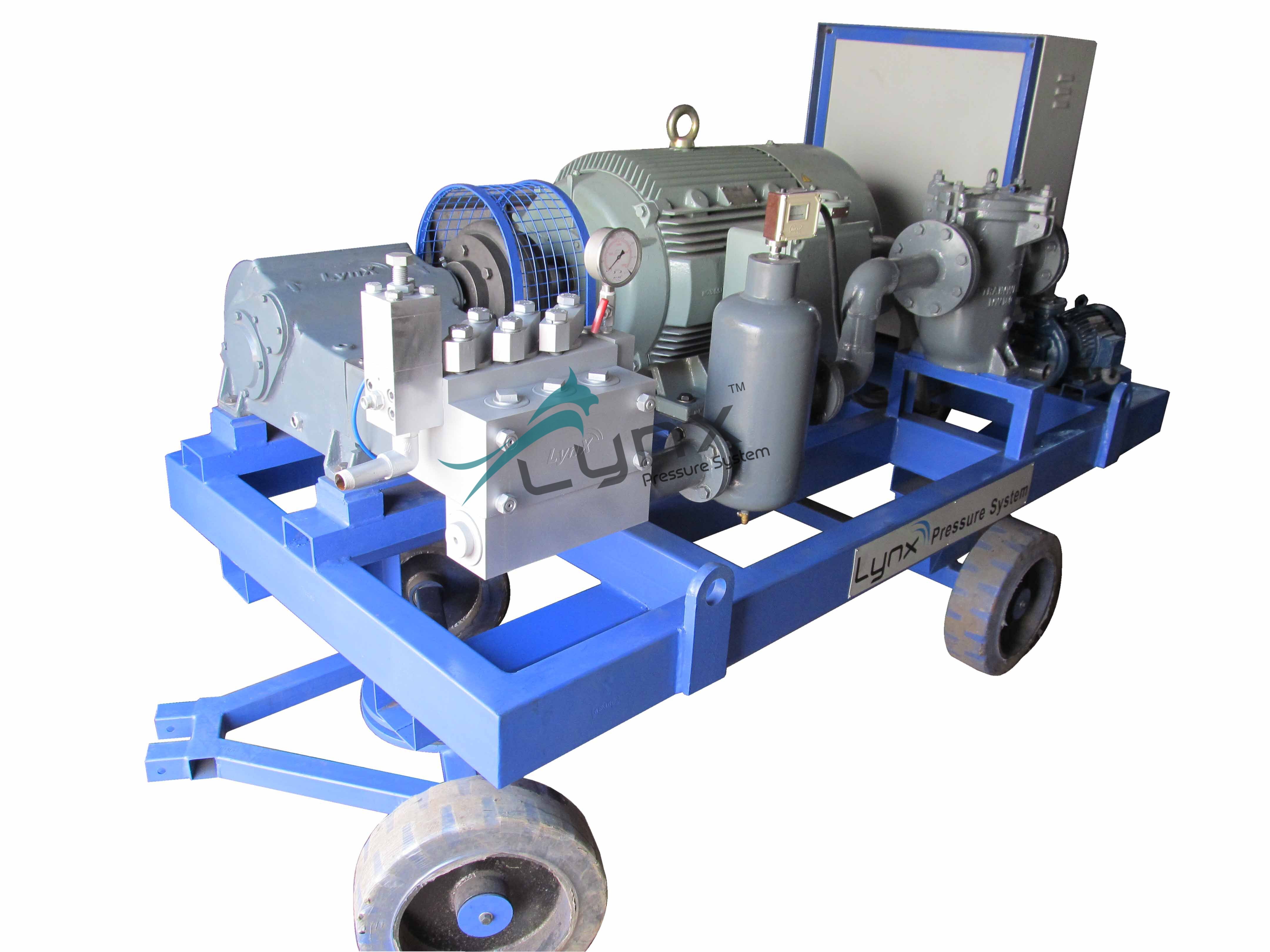 High Pressure Hydro Jetting Machines - Color: Blue