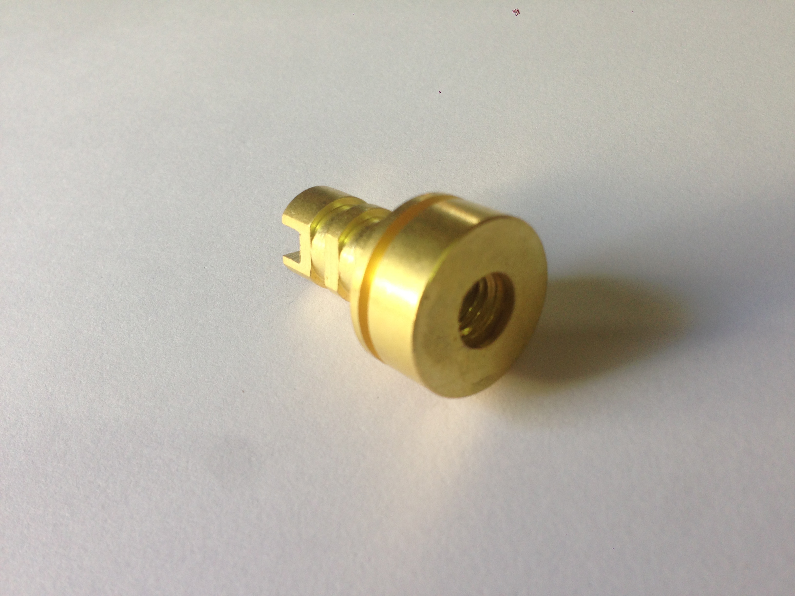 Brass Cnc Turned Components - Cuzn37 Material Custom Sizes From 3mm Natural Brass/chrome/nickel Finish | Precision Machining With Tight Tolerances