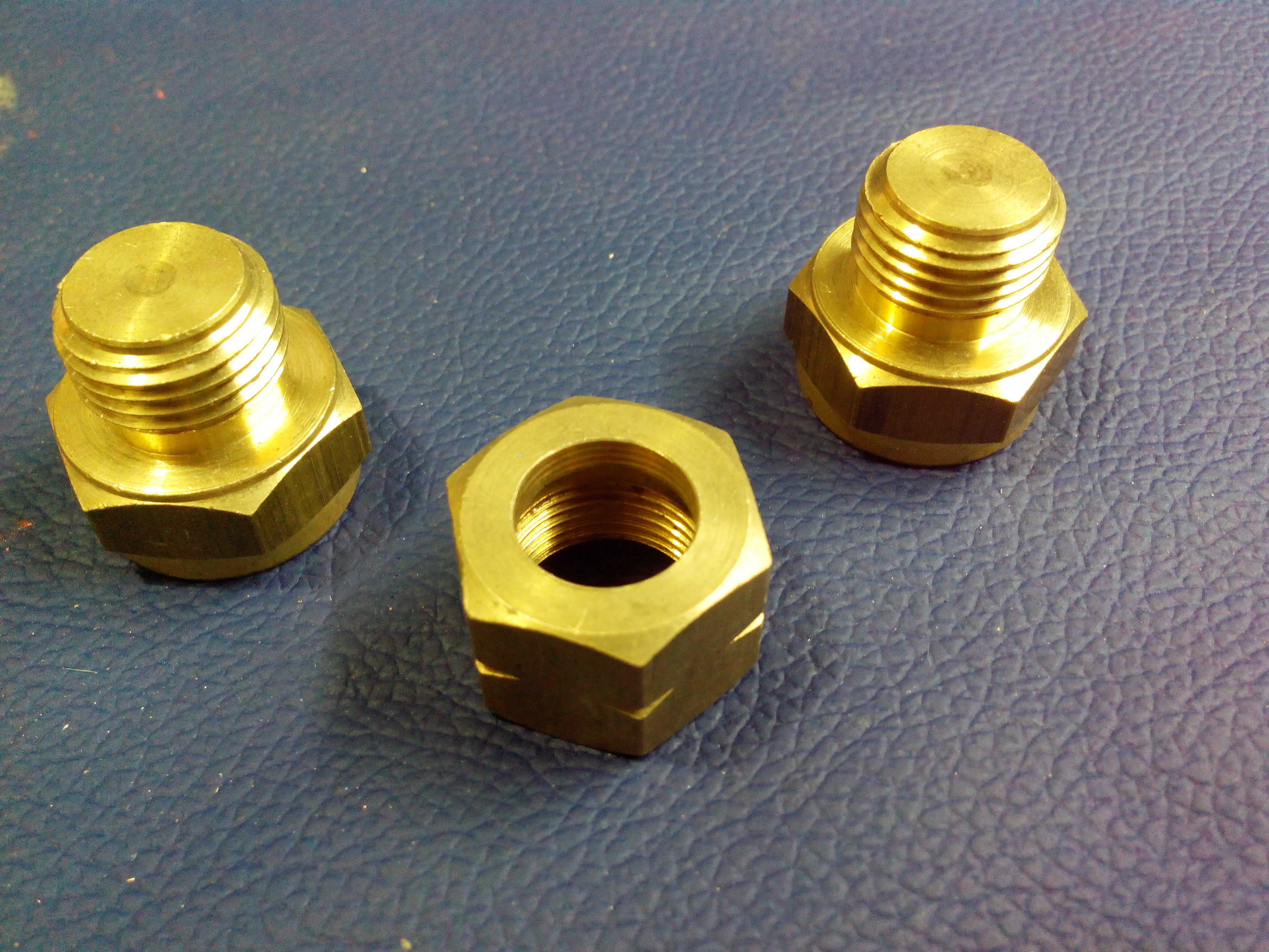 Brass Precision Components, Brass Machined Parts - Application: Automobile