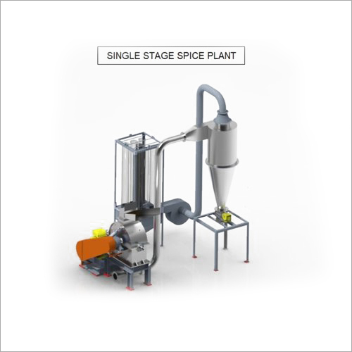 Single Stage Spice Processing Plant Capacity: 50-100 Kg/Hr