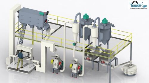 Two Stage Automatic Spices Grinding And Blending System Three Phase Capacity: 50-1000 Kg/Hr