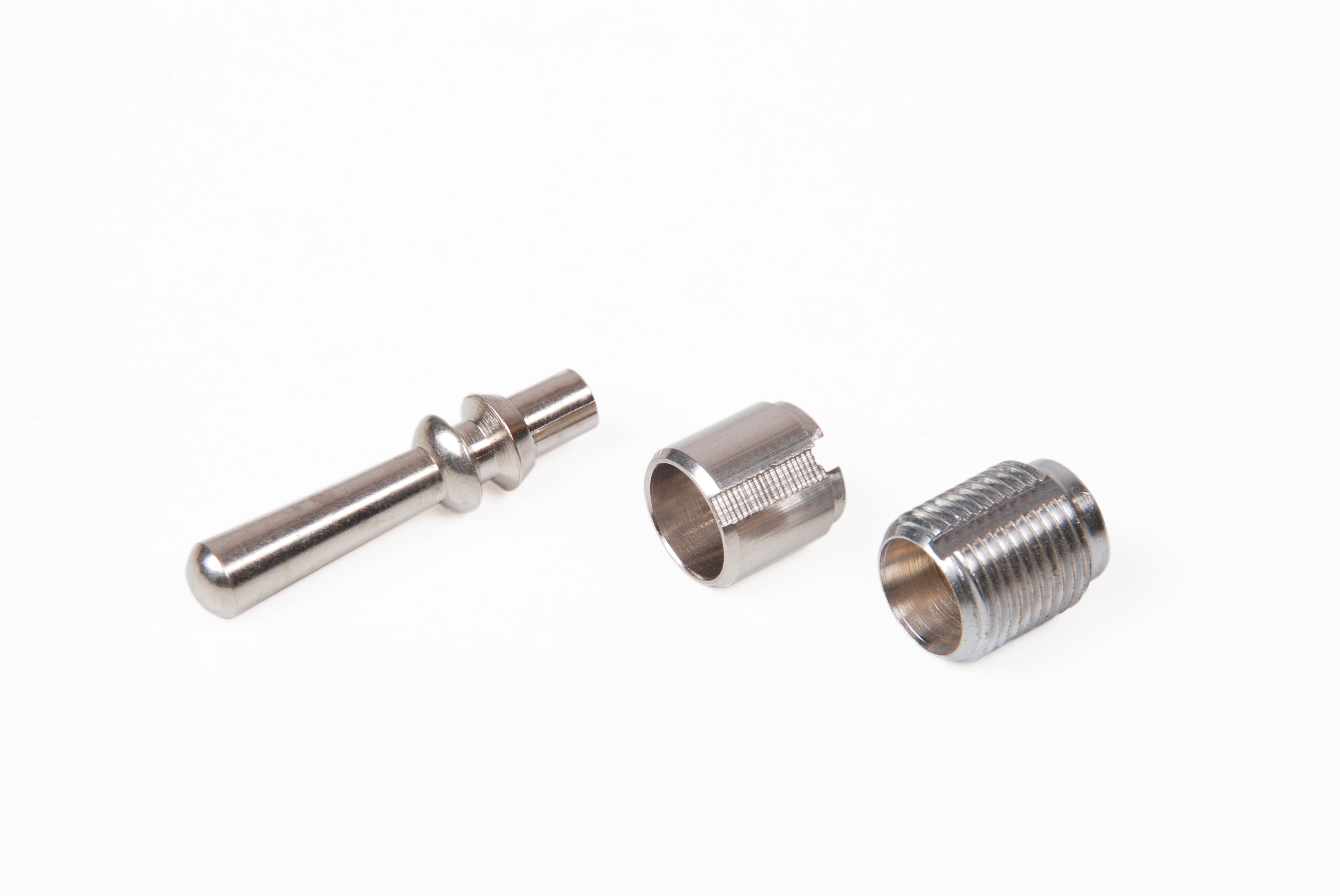 Brass Bush And Nuts For Switches M8 Brass Bush M8 Brass Nuts M8 Brass Knurling Ring - Color: As Per Customer Specifications