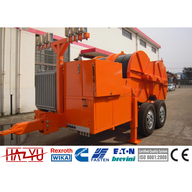 Ty4x50 Max Tension 4x50(2x100)kn Hydraulic Tensioner For Power Transmission Line Machine