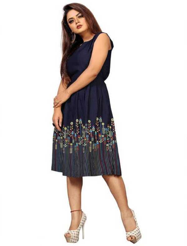 Crepe Western Tops - Heavy Quality Crepe Material, Short Sleeves, Random Printed Designs , All Season Wear, Customized Adult Sizes