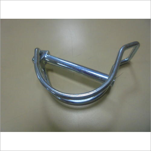 Pipe Lock Pin - Mild Steel,  Industrial Use | White and Yellow Color, Reliable Pin Design for Enhanced Durability and Performance