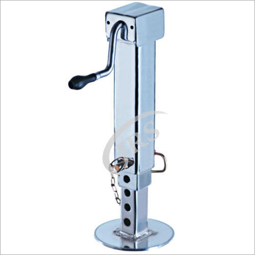 Silver Parking Jack With Lateral Handle