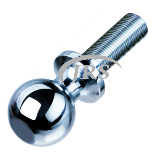 Trailer Hitch Balls Trailer Parts - 1045 Steel, Various Shank Diameters & Lengths, White & Yellow | Corrosion Proof, Wear Resistant, Ergonomic Design, Temperature Resilient