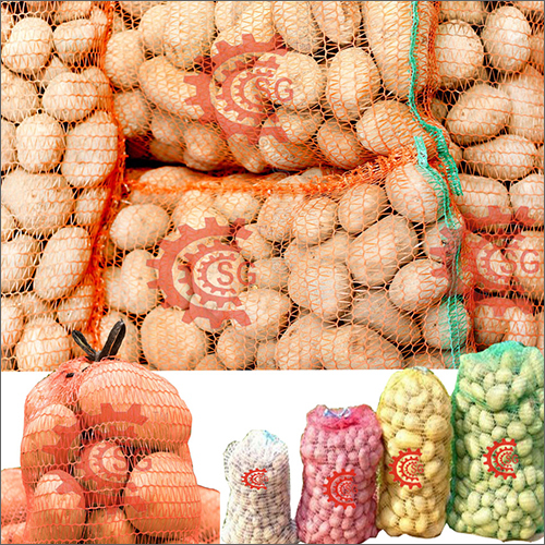 Hdpe Vegetable Mesh Bag - Color: Multicolor
