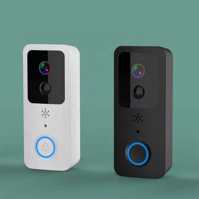 Waterproof Ip54 1080p Motion Sensor Battery Powered Door Bell Camera Wifi Smart Wireless 5g Video Doorbell Tuya - Application: Home Office