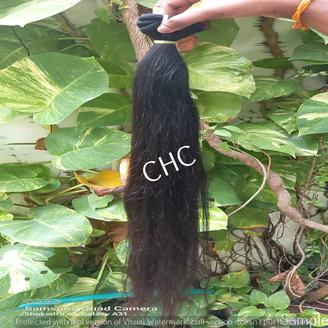 Black Ponytail Human Hair Extensions