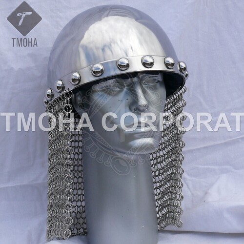 आयरन मध्यकालीन आर्मर हेलमेट नाइट हेलमेट क्रूसेडर हेलमेट प्राचीन हेलमेट सेंट वेन्सेसलॉस कैबसेट Ah0581
