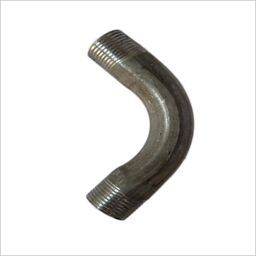 Long Pipe Bend - Mild Steel, Round Shape | Facilitates Fluid Transfer, Reduces Frictional Resistance, Custom Made Solutions Available