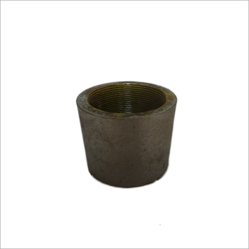 Gi Pipe Socket - Galvanized Iron, 2 Inch Size, Silver Color, Polished Surface Finish | Corrosion Resistant, Long Service Life, Threaded End Connection