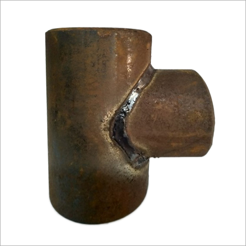 Pipe Tee - Mild Steel Material | Durable Design For High Pressure And Vibration Resistance In Commercial And Industrial Applications