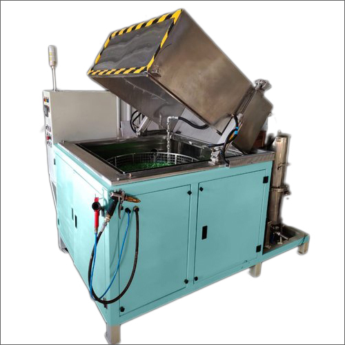 Top Loading Rotary Component Cleaning Machine - Color: Green