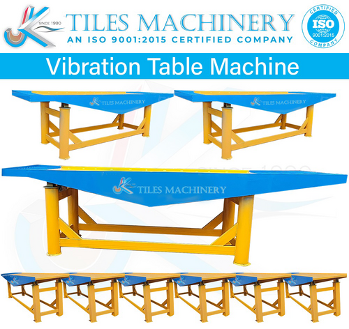 Tile Vibrating Table - Application: Industrial