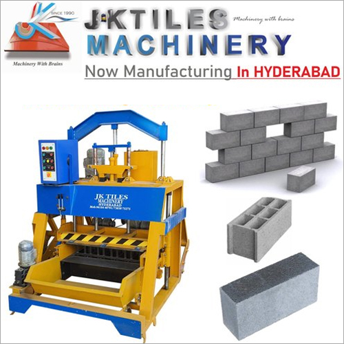 Concrete Block Making Machine - Voltage: 220-440 Volt (V)