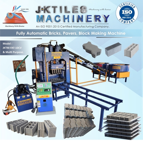 Automatic Paver Block Machine - 440V, Rugged Design | Automatic, Industrial Use, Warranty Included