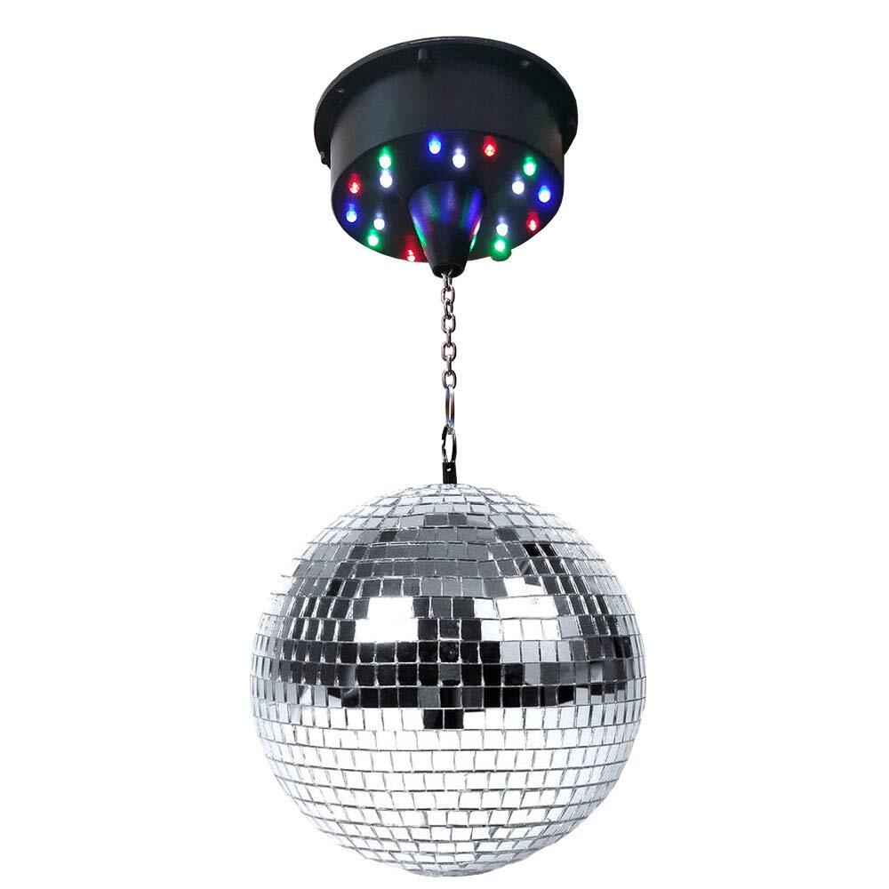 Mirror Ball Motor - 220-240 Vac, 2 Rpm With 4kg Load Limit , 20cm Ball And Safety Chain