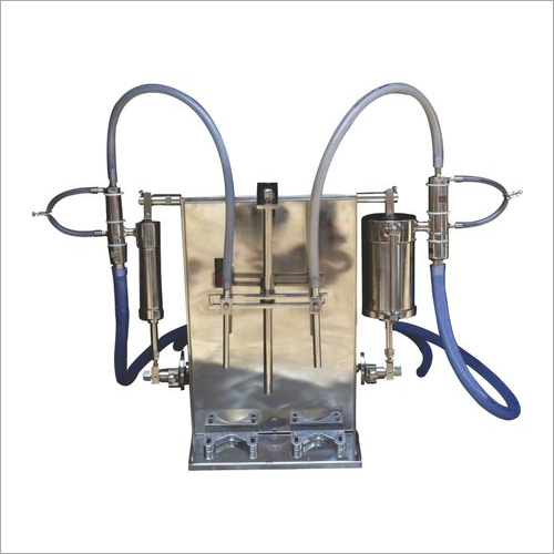 Semi Automatic Liquid Filling Machine - Stainless Steel, Electric Drive Type | Ideal for Beverage and Chemical Applications, Semi-Automatic Operation, Durable and High-Quality Performance