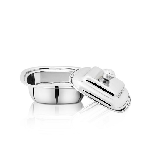 Steel Square Serving Bowls