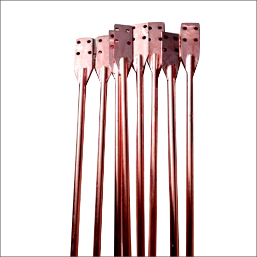 Copper Bonded Earthing Rod - Copper Material, Length Options 1m, 2m, 3m, Diameter 14mm, 16mm, 17mm, Protection Level IP54, Industrial Application