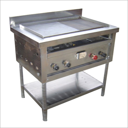 Dosa Plate - Metallic, Different Sizes Available | Semi-Automatic, Gas Power, Silver Finish for Canteens, Hotels, Restaurants
