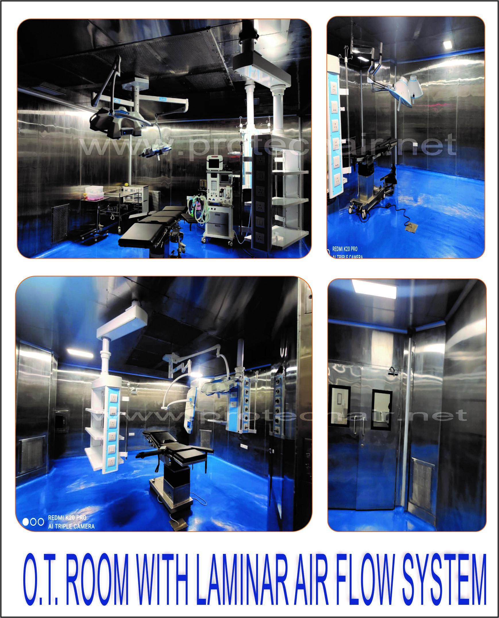 Modular Operation Theatre (Clean Room Modular Ot Room) - Color: As Per Specific Requirement