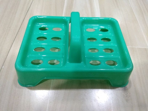 साबुन दानी डबल - रंग: हरा