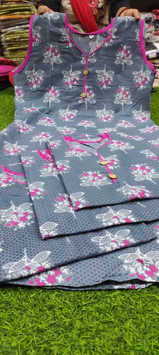 Kurti For Ladies - Cotton Fabric, Sizes L & Xl, Length 40+, Many Designs Available | Breathable, Washable, Customized Logo