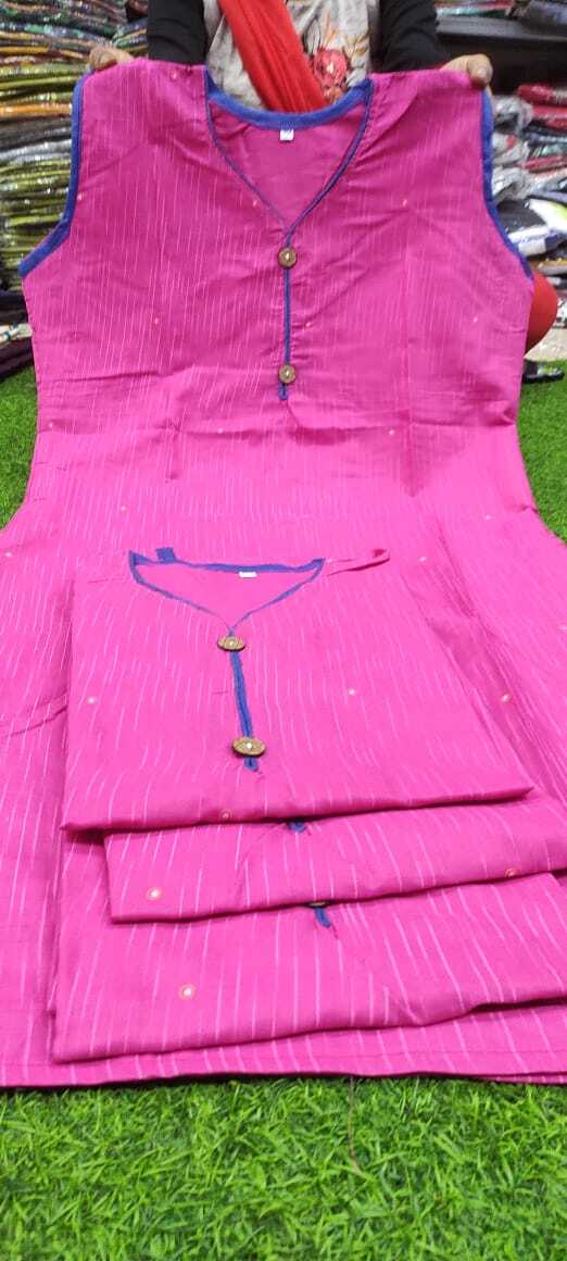 Kurti For Ladies - Cotton Fabric, Sizes L & Xl, Length 40+, Many Designs Available | Breathable, Washable, Customized Logo