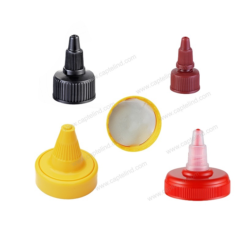 Conical Twist Open Caps - Color: Multicolour