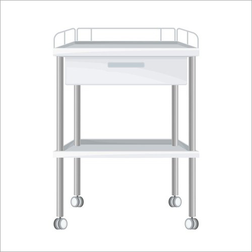 टिकाऊ हॉस्पिटल ड्रेसिंग ट्रॉली