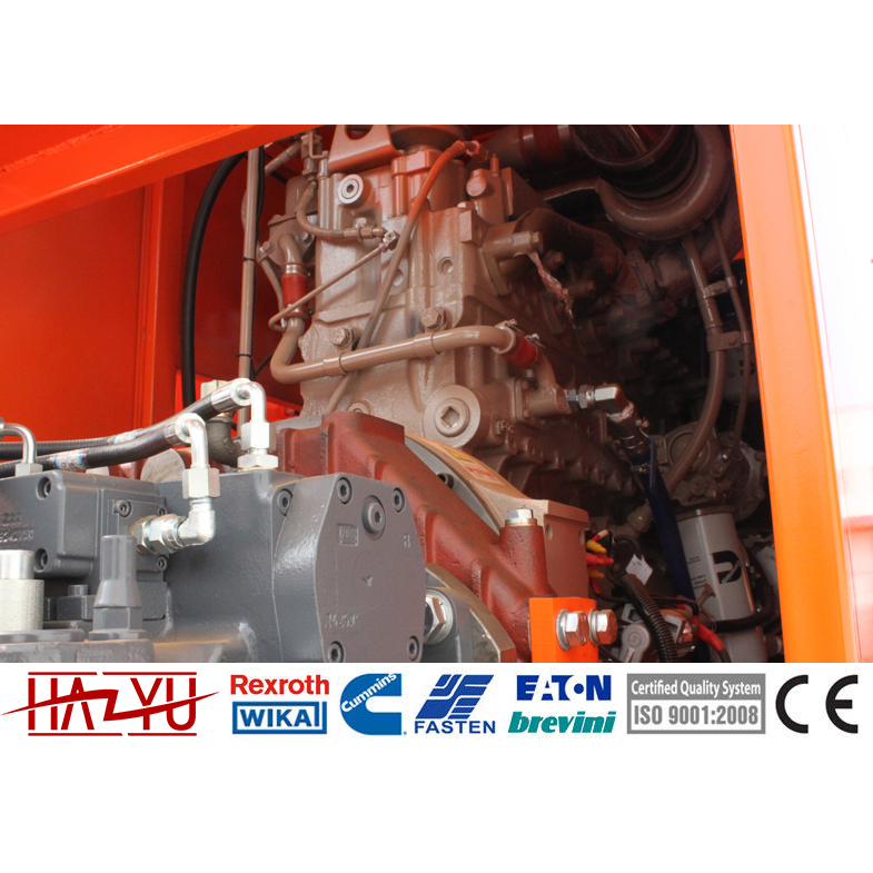 Ty380 Stringing Equipment Hydraulic Puller Machine For Overhead Stringing Height: 2800 Millimeter (Mm)