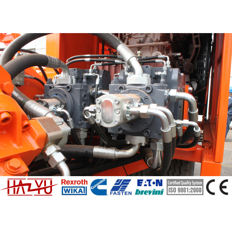 Ty380 Stringing Equipment Hydraulic Puller Machine For Overhead Stringing Height: 2800 Millimeter (Mm)