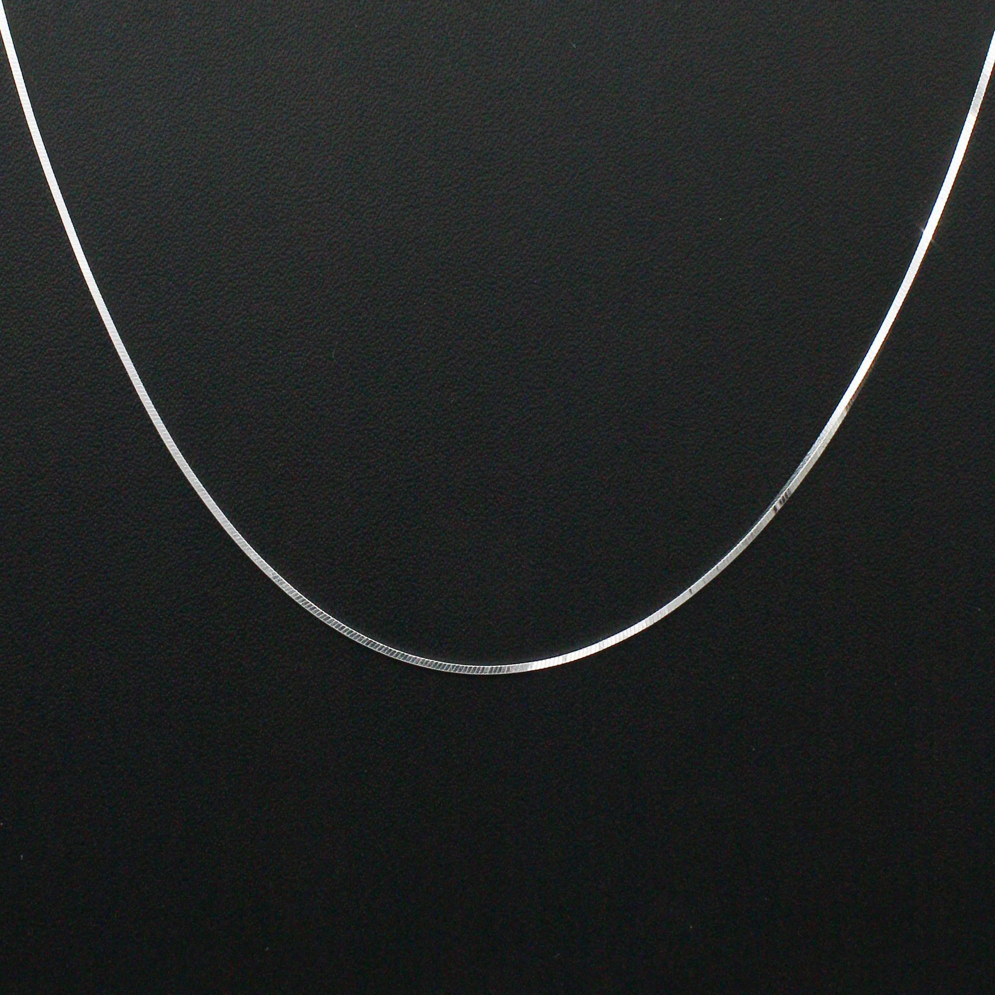 Snake Chain Square Sterling Silver
