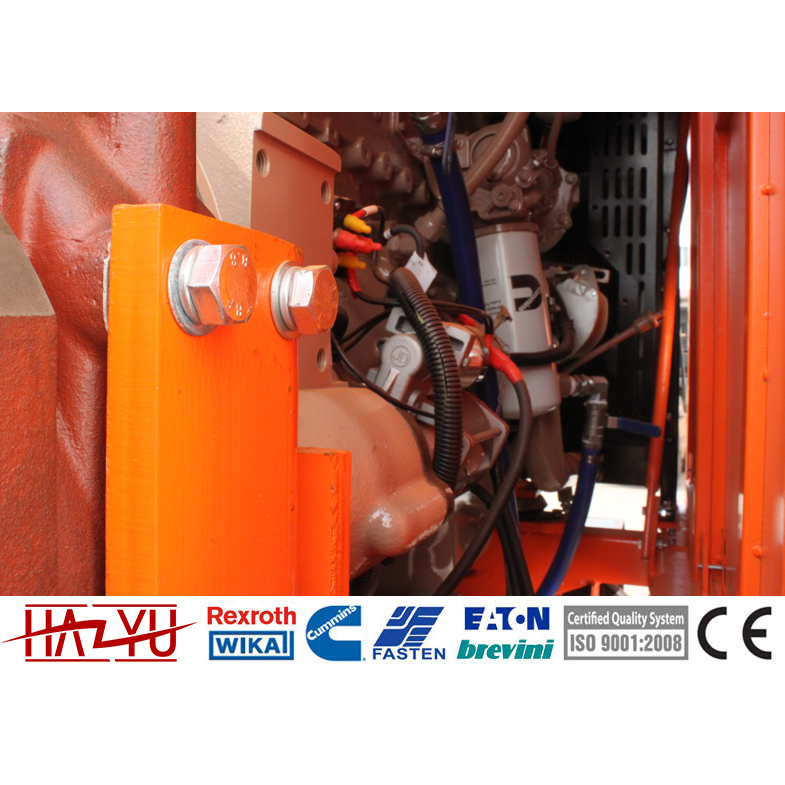 Hydraulic Puller - 6000x2600x2800mm, 13600kg Weight | 380kn Max Intermittent Pull, 440kw Diesel Engine, Auto Control System