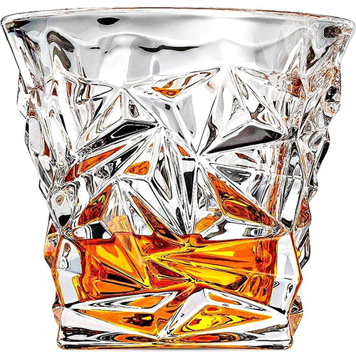 300Ml Diamond Whiskey Glass 6Pcs Capacity: 300 Milliliter (Ml)
