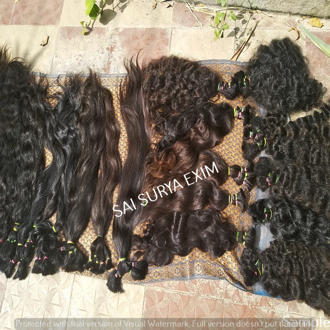 Natural Brown Weft Hair