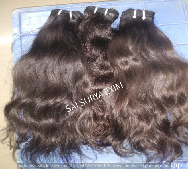 Natural Brown Weft Hair